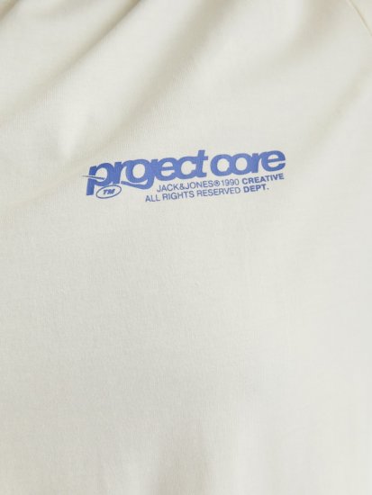 Jack & Jones Union Front & Back Print Crew Neck T-Shirt Yellow - Μακό μπλουζάκια - Aνδρικά μπλουζεσ μεγάλα μεγέθη