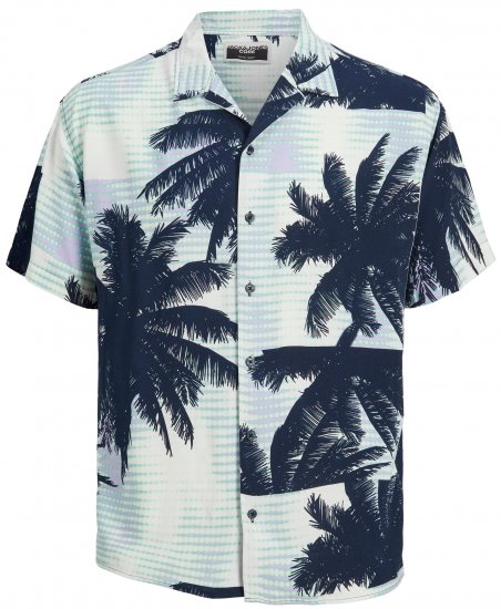 Jack & Jones JCOUNNATURAL Resort Shirt Lavender - Πουκάμισα - Aνδρικά πουκαμισα μεγαλα μεγάλα μεγέθη