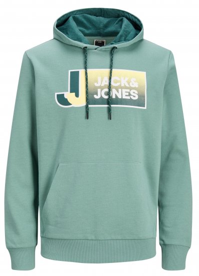 Jack & Jones JCOLOGAN Hoodie Trellis - φούτερ/Φούτερ με κουκούλα - φούτερ/Φούτερ με κουκούλα ανδρικά μεγάλα μεγέθη 