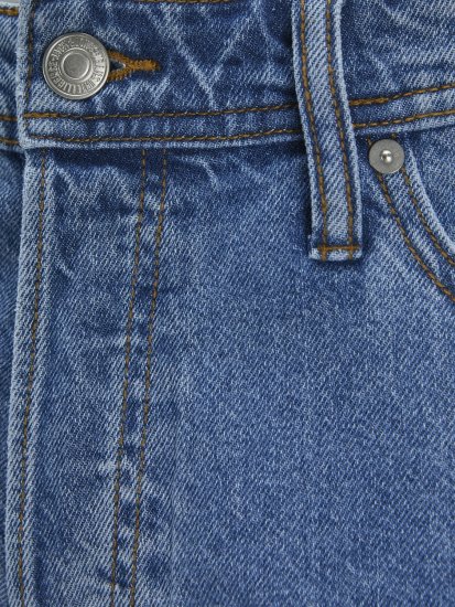 Jack & Jones JJICHRIS JJORIGINAL SQ 735 Jeans Blue Denim - Τζιν και παντελόνια - Aνδρικα τζιν παντελόνια μεγάλα μεγέθη