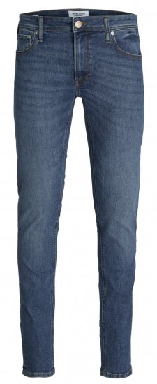 Jack & Jones JJILIAM JJORIGINAL SQ 223 Jeans Blue Denim - Τζιν και παντελόνια - Aνδρικα τζιν παντελόνια μεγάλα μεγέθη