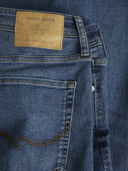 Jack & Jones JJILIAM JJORIGINAL SQ 223 Jeans Blue Denim - Τζιν και παντελόνια - Aνδρικα τζιν παντελόνια μεγάλα μεγέθη