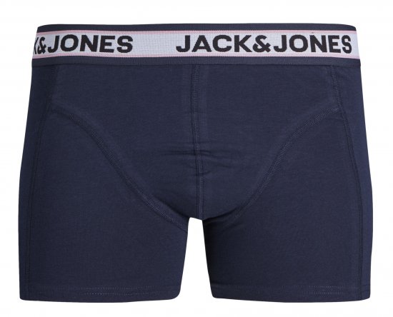Jack & Jones JACMARCO SOLID Trunks 3-Pack Coronet Blue - Εσώρουχα/Μαγιό - Aνδρικά Εσώρουχα μεγάλα μεγέθη