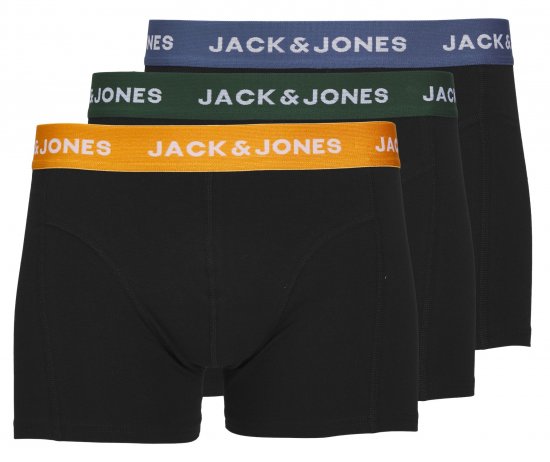Jack & Jones JACGAB Trunks 3-Pack - Εσώρουχα/Μαγιό - Aνδρικά Εσώρουχα μεγάλα μεγέθη