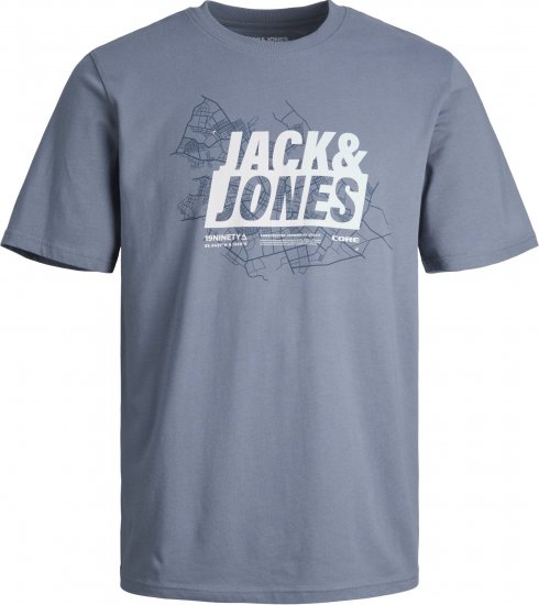  Jack & Jones JCOMAP SUMMER LOGO Flint Stone - Μακό μπλουζάκια - Aνδρικά μπλουζεσ μεγάλα μεγέθη