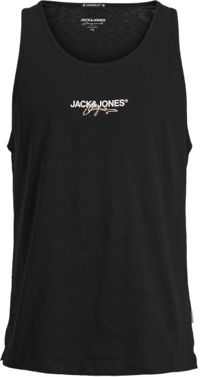 Jack & Jones JORARUBA BRANDING TANK TOP Tap Shoe - Μακό μπλουζάκια - Aνδρικά μπλουζεσ μεγάλα μεγέθη