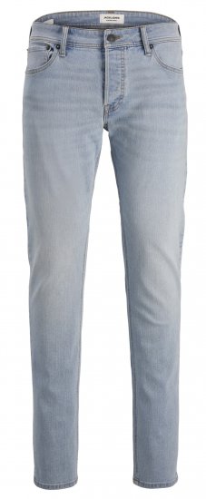Jack & Jones JJICLARK JJORIGINAL SQ 100 Jeans Blue Denim - Τζιν και παντελόνια - Aνδρικα τζιν παντελόνια μεγάλα μεγέθη