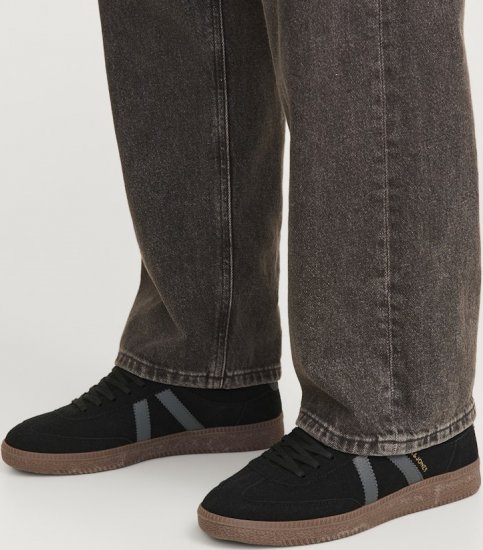Jack & Jones Kirk International Campaign Sneakers Black/Asphalt - Ανδρικά Παπούτσια 40-52 - 