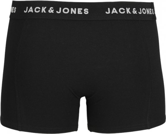 Jack & Jones HUEY Trunks 7-Pack Black - Εσώρουχα/Μαγιό - Aνδρικά Εσώρουχα μεγάλα μεγέθη