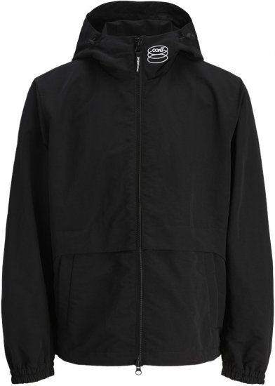 Jack & Jones Union Shell Jacket Black - Μπουφάν - Aνδρικά μπουφαν μεγάλα μεγέθη