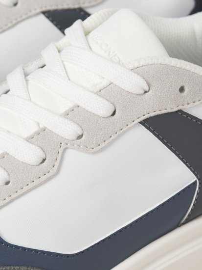 Jack & Jones Waspire Sneakers White/Castlerock - Ανδρικά Παπούτσια 40-52 - 