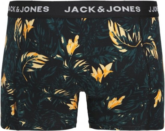 Jack & Jones Tyler Trunks 3-Pack Black - Εσώρουχα/Μαγιό - Aνδρικά Εσώρουχα μεγάλα μεγέθη