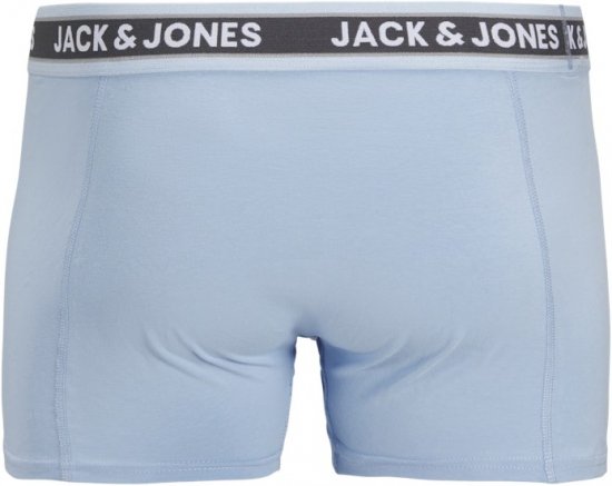 Jack & Jones Evan Solid Trunks 5-Pack Black - Εσώρουχα/Μαγιό - Aνδρικά Εσώρουχα μεγάλα μεγέθη