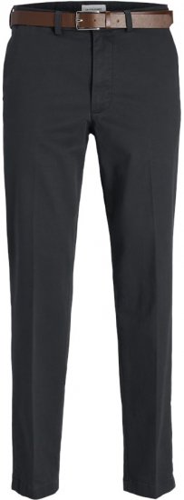 Jack & Jones Ollie Franco Chino Pants with Belt Dark Navy - Τζιν και παντελόνια - Aνδρικα τζιν παντελόνια μεγάλα μεγέθη