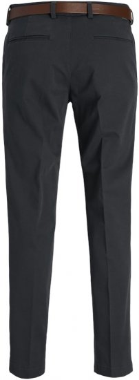 Jack & Jones Ollie Franco Chino Pants with Belt Dark Navy - Τζιν και παντελόνια - Aνδρικα τζιν παντελόνια μεγάλα μεγέθη