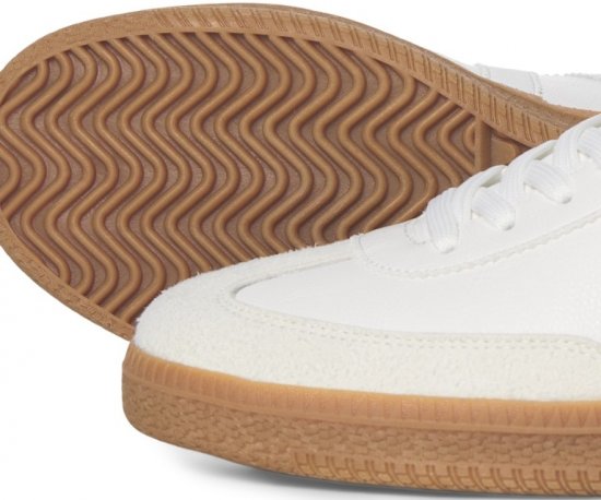 Jack & Jones Kirk International Campaign Sneakers Bright White/PU - Ανδρικά Παπούτσια 40-52 - 