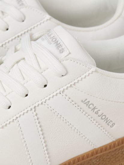 Jack & Jones Kirk International Campaign Sneakers Bright White/PU - Ανδρικά Παπούτσια 40-52 - 