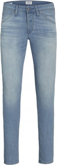 Jack & Jones GLENN FOX AM 496 Blue Denim - Τζιν και παντελόνια - Aνδρικα τζιν παντελόνια μεγάλα μεγέθη