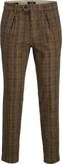 Jack & Jones Stace Harvey Winter Chino Pants Seal Brown - Τζιν και παντελόνια - Aνδρικα τζιν παντελόνια μεγάλα μεγέθη