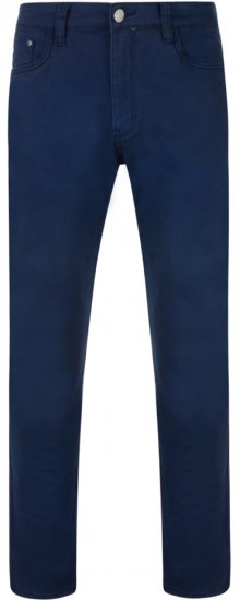 Kam Jeans Alba 5-pocket Stretch Chinos Navy - Τζιν και παντελόνια - Aνδρικα τζιν παντελόνια μεγάλα μεγέθη