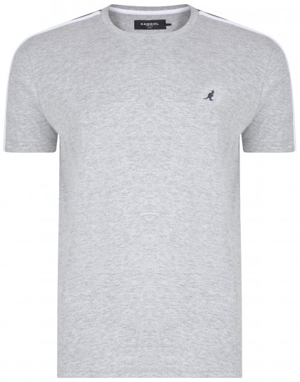 Kangol Salter T-shirt Grey - Μακό μπλουζάκια - Aνδρικά μπλουζεσ μεγάλα μεγέθη