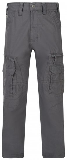 Kam Jeans Cargo pants Grey - Τζιν και παντελόνια - Aνδρικα τζιν παντελόνια μεγάλα μεγέθη