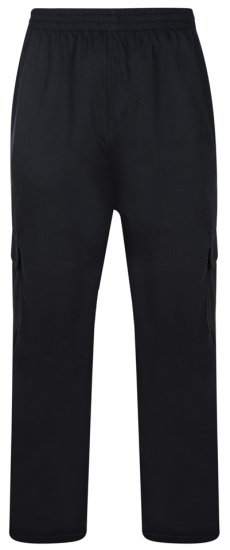 Kam Jeans Cargopocket Joggers "Lightweight" Black - Αθλητικές φόρμες/σορτσάκια - Αθλητικές Φόρμες ανδρικεσ μεγάλα μεγέθη
