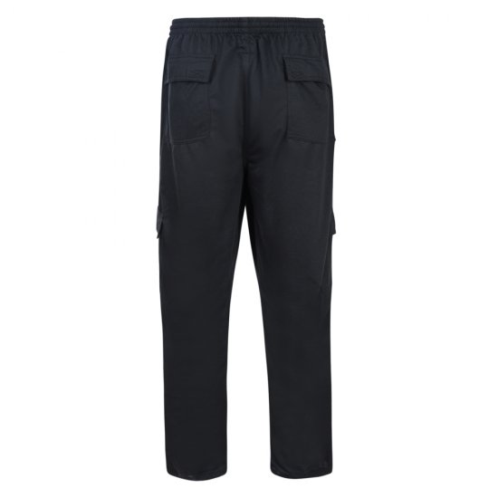 Kam Jeans Cargopocket Joggers "Lightweight" Black - Αθλητικές φόρμες/σορτσάκια - Αθλητικές Φόρμες ανδρικεσ μεγάλα μεγέθη