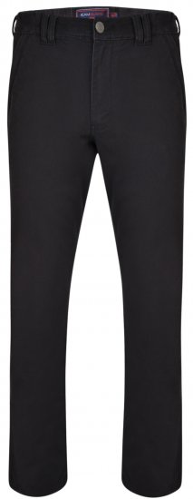 Kam Jeans 233 Rugby pants Black - Τζιν και παντελόνια - Aνδρικα τζιν παντελόνια μεγάλα μεγέθη