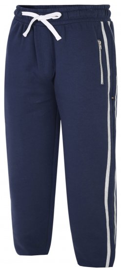 Kam Jeans 239 Stripe Jogger Navy - Αθλητικές φόρμες/σορτσάκια - Αθλητικές Φόρμες ανδρικεσ μεγάλα μεγέθη