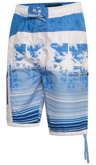 Kam Jeans 3008 Surfer Panelled Swimshorts - Εσώρουχα/Μαγιό - Aνδρικά Εσώρουχα μεγάλα μεγέθη