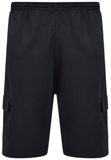 Kam Jeans Cargo Jogger shorts Black - Αθλητικές φόρμες/σορτσάκια - Αθλητικές Φόρμες ανδρικεσ μεγάλα μεγέθη