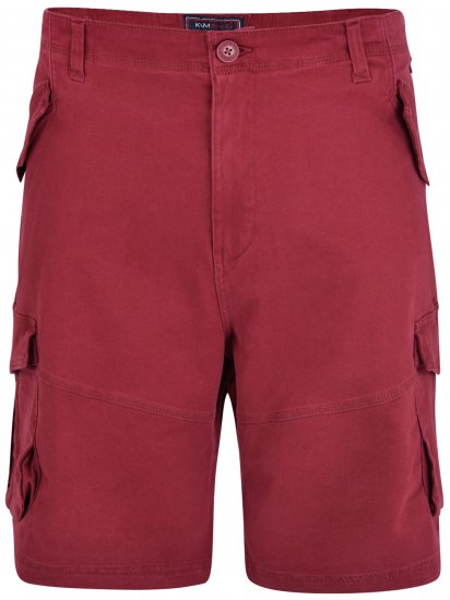 Kam Jeans 320 Cargoshorts Burgundy - Σορτς - Aνδρικεσ βερμουδεσ μεγαλα μεγάλα μεγέθη