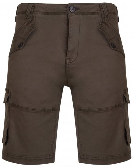 Kam Jeans 320 Cargoshorts Khaki - Σορτς - Aνδρικεσ βερμουδεσ μεγαλα μεγάλα μεγέθη