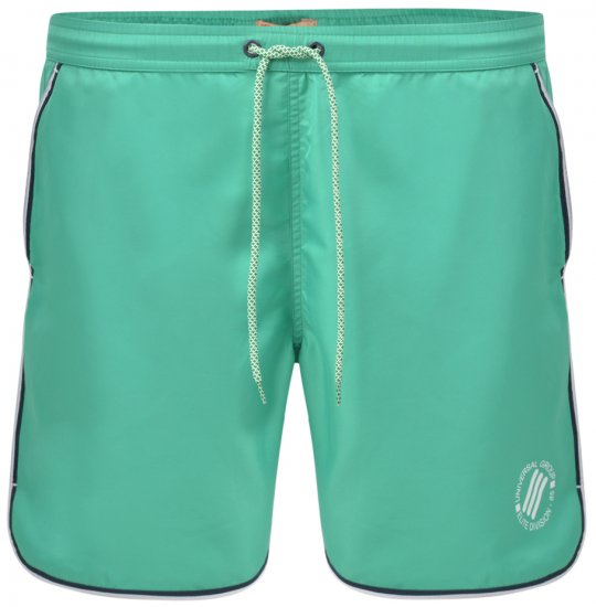 Kam Jeans 325 Swim Shorts Lime Green - Εσώρουχα/Μαγιό - Aνδρικά Εσώρουχα μεγάλα μεγέθη