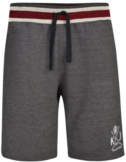 Kam Jeans 328 Jersey Shorts Charcoal - Αθλητικές φόρμες/σορτσάκια - Αθλητικές Φόρμες ανδρικεσ μεγάλα μεγέθη