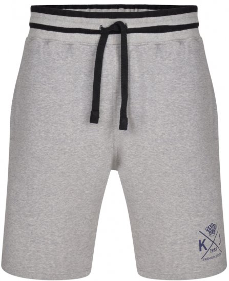 Kam Jeans 328 Jersey Shorts Grey - Αθλητικές φόρμες/σορτσάκια - Αθλητικές Φόρμες ανδρικεσ μεγάλα μεγέθη