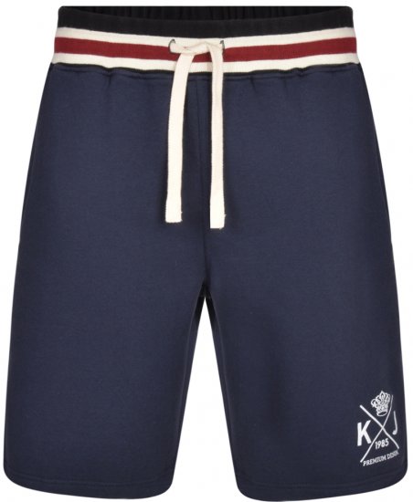 Kam Jeans 328 Jersey Shorts Navy - Αθλητικές φόρμες/σορτσάκια - Αθλητικές Φόρμες ανδρικεσ μεγάλα μεγέθη