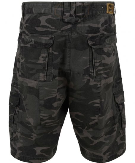 Kam Jeans 329 Short Khaki Camo - Σορτς - Aνδρικεσ βερμουδεσ μεγαλα μεγάλα μεγέθη