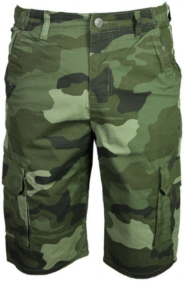 Kam Jeans 330 Cargoshorts Camo - Σορτς - Aνδρικεσ βερμουδεσ μεγαλα μεγάλα μεγέθη