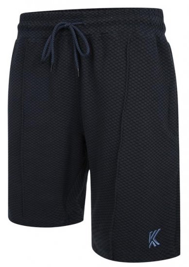 Kam Jeans 3305 Jaquard Mesh Shorts Navy - Αθλητικές φόρμες/σορτσάκια - Αθλητικές Φόρμες ανδρικεσ μεγάλα μεγέθη