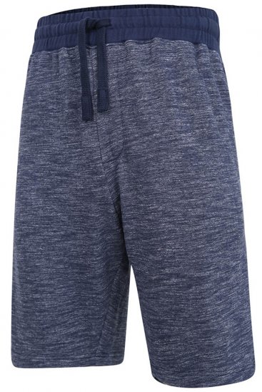 Kam Jeans 331 Melange Jog Shorts Indigo - Αθλητικές φόρμες/σορτσάκια - Αθλητικές Φόρμες ανδρικεσ μεγάλα μεγέθη