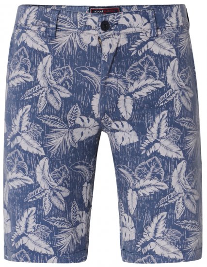 Kam Jeans 340 Dress Shorts Denim Blue - Σορτς - Aνδρικεσ βερμουδεσ μεγαλα μεγάλα μεγέθη