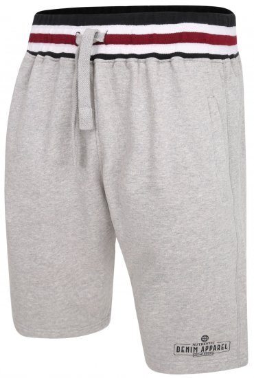 Kam Jeans 344 Sweat shorts Grey - Αθλητικές φόρμες/σορτσάκια - Αθλητικές Φόρμες ανδρικεσ μεγάλα μεγέθη