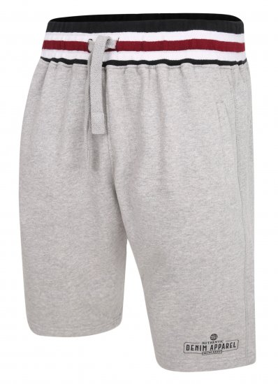 Kam Jeans 344 Jogger Shorts Grey - Αθλητικές φόρμες/σορτσάκια - Αθλητικές Φόρμες ανδρικεσ μεγάλα μεγέθη