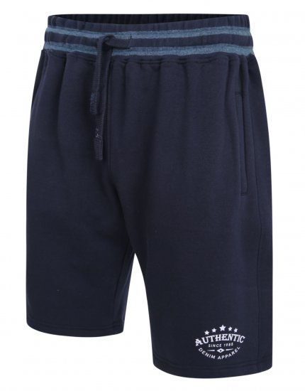 Kam Jeans 345 Authentic Shorts Navy - Αθλητικές φόρμες/σορτσάκια - Αθλητικές Φόρμες ανδρικεσ μεγάλα μεγέθη