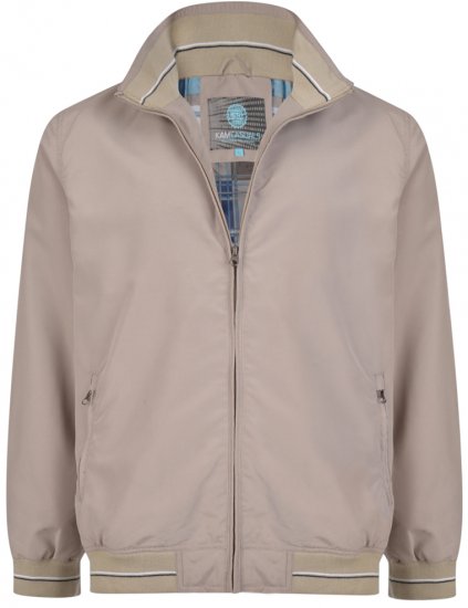 Kam Jeans 440 Jacket Taupe - Μπουφάν - Aνδρικά μπουφαν μεγάλα μεγέθη