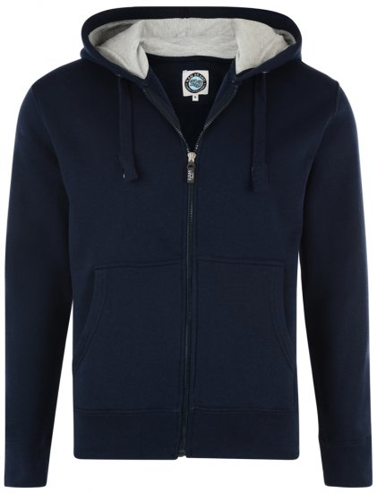 Kam Jeans Hoodie Navy TALL SIZES - ΑΝΔΡΙΚΑ ΡΟΥΧΑ MT-6XLT - Μεγέθη TALL