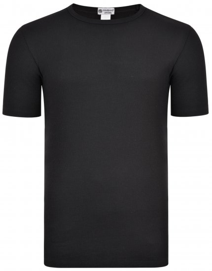 Kam Jeans 834 Thermal T-shirt Black - Εσώρουχα/Μαγιό - Aνδρικά Εσώρουχα μεγάλα μεγέθη