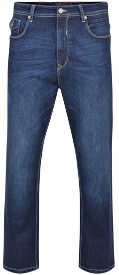 Kam Jeans Alonso Blue Mid Used - Τζιν και παντελόνια - Aνδρικα τζιν παντελόνια μεγάλα μεγέθη